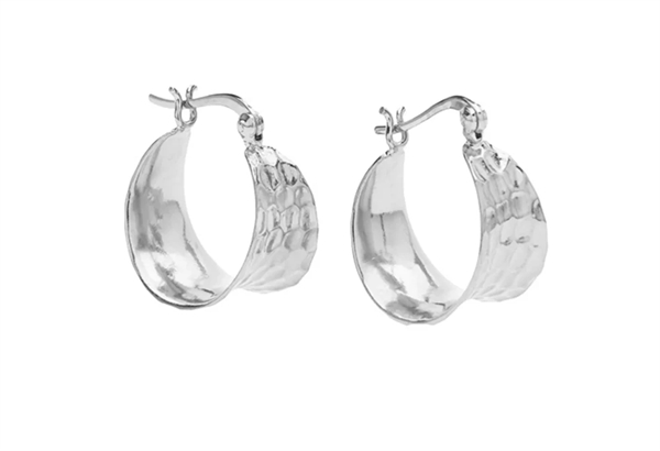 Pico Cleo Petit Hoop - FS Silverplated		